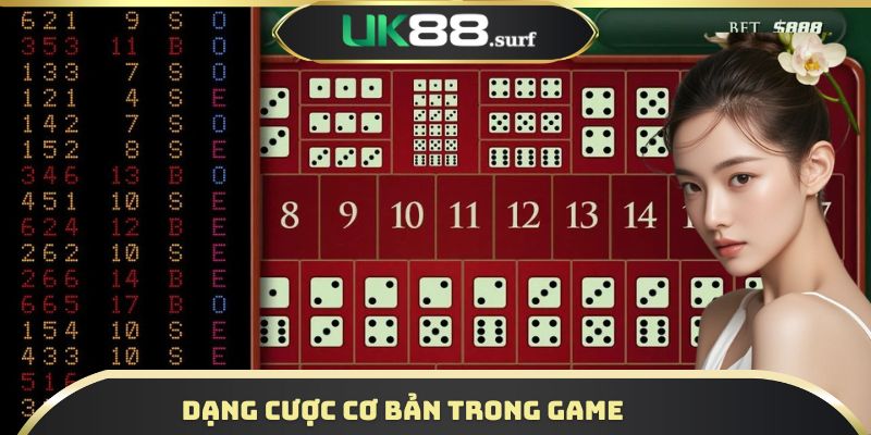 Dạng cược cơ bản trong game
