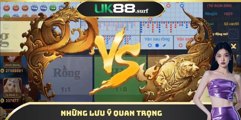 Những lưu ý quan trọng