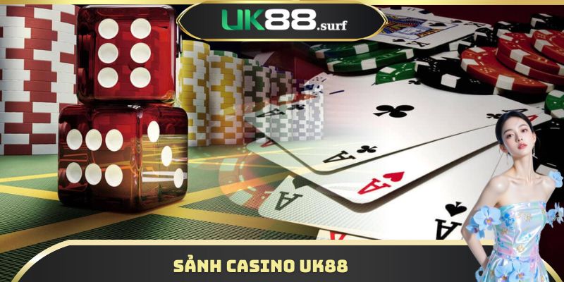 Sảnh Casino UK88